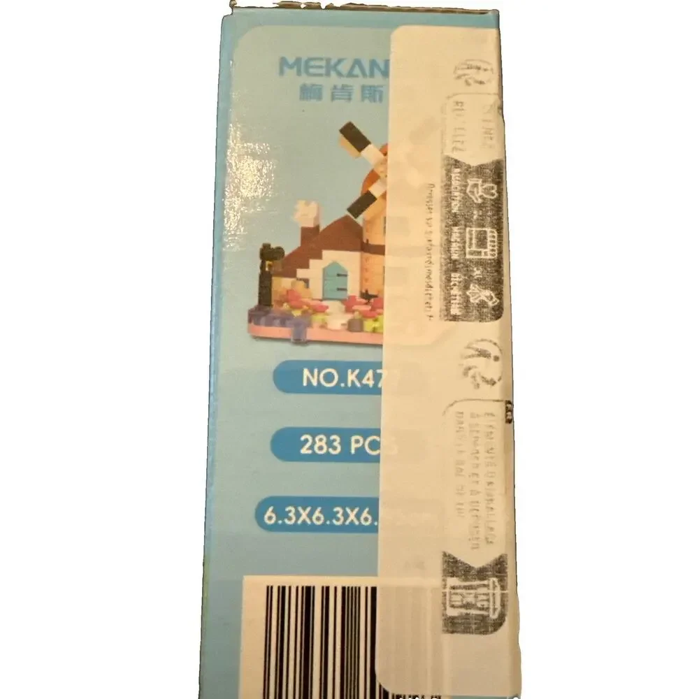 NWT MEKANSM Windmill House Micro Block Builder Set Age 8+ 283 Pieces
